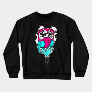 Dimond owl Crewneck Sweatshirt